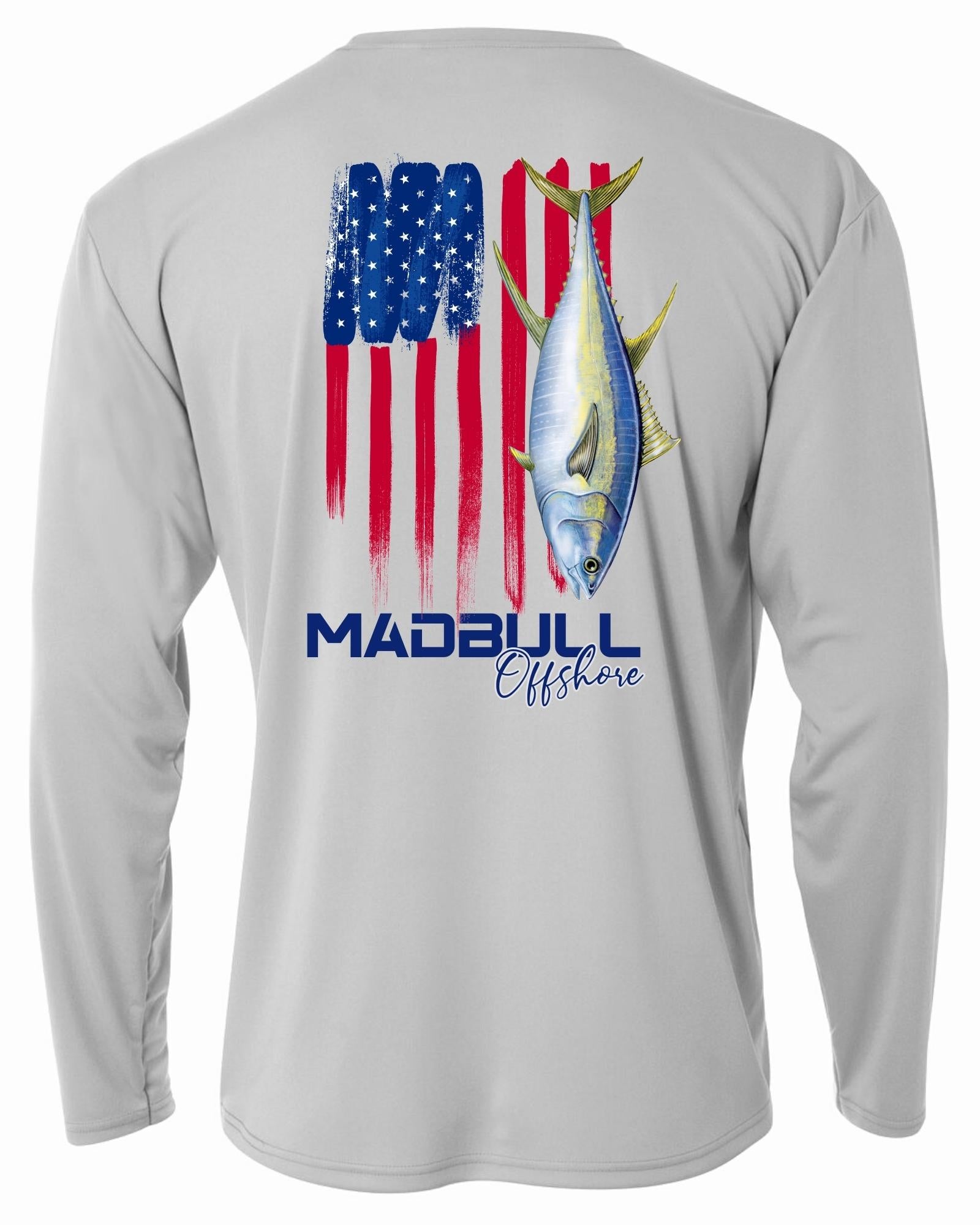 Buy Mahi Bonez Mens Fishing T-shirt From Madbull Offshore, Fishing Shirts,  Fisherman Gifts Online in India 