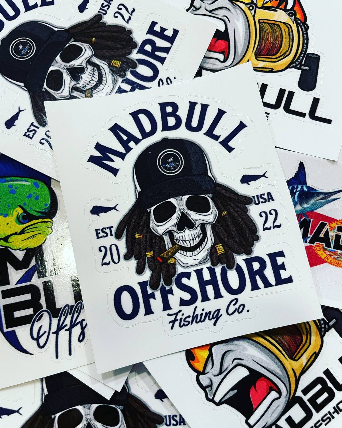 MadBull Sticker Pack – MadBull Offshore