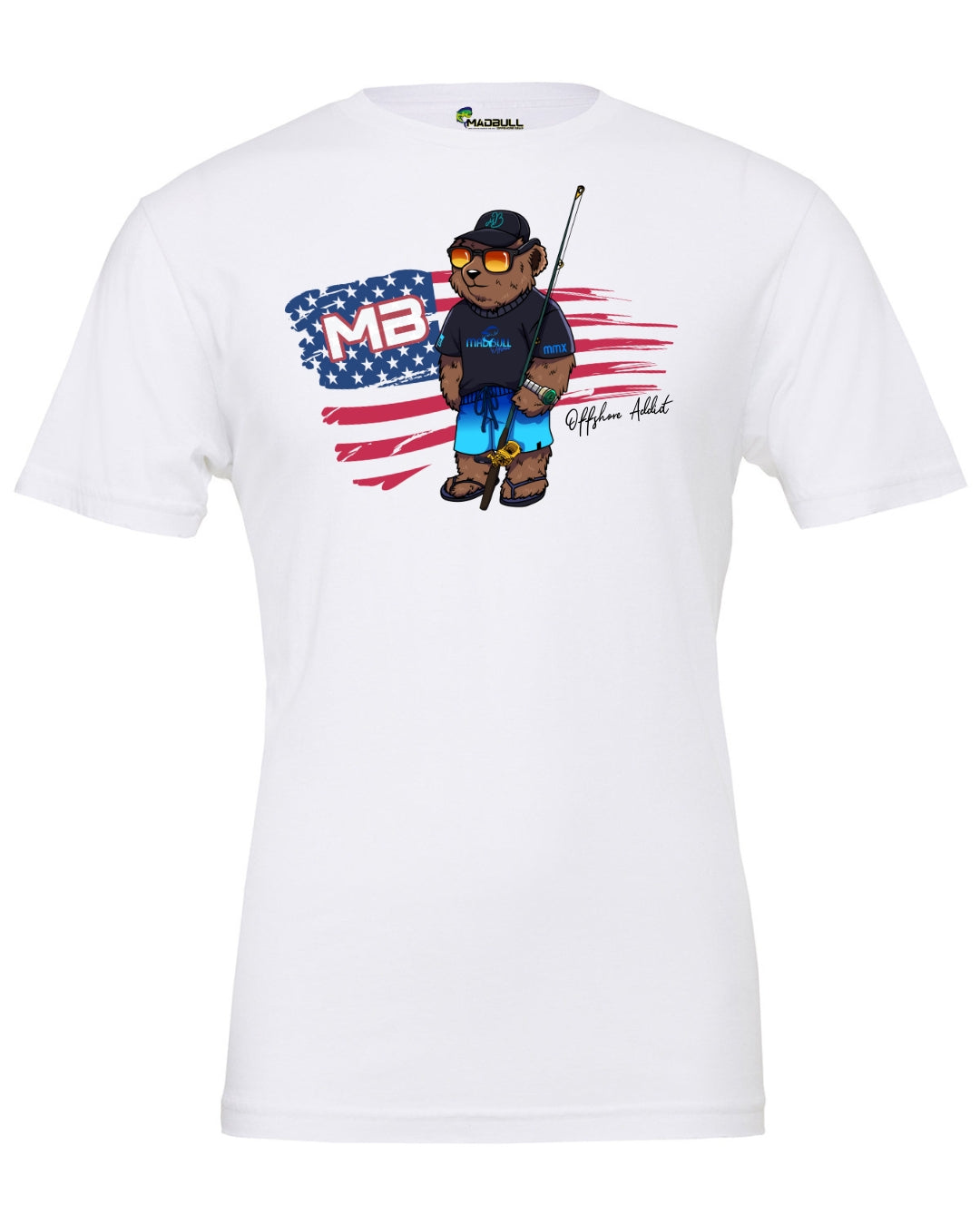 LIMITED EDITION MadBull Bear Mens Shirt